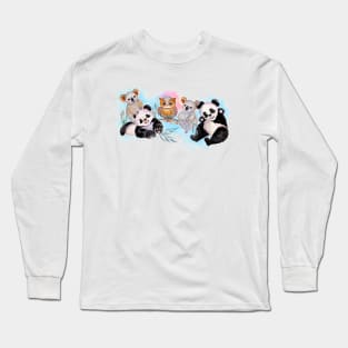 Panda family Long Sleeve T-Shirt